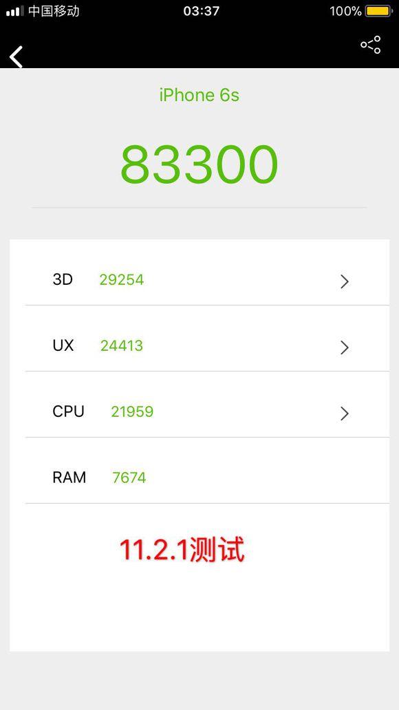 iPhone  6s要升级iOS  11.2吗？跑分看完你就知道了