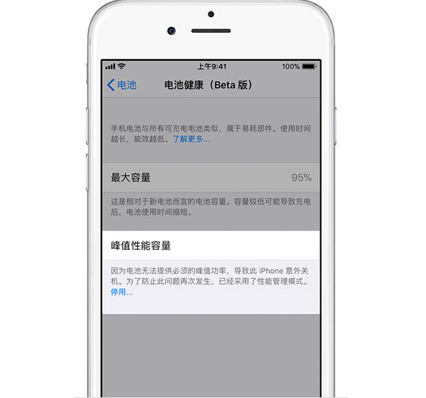 如何在iOS  11.3中检查电池健康并禁用降频