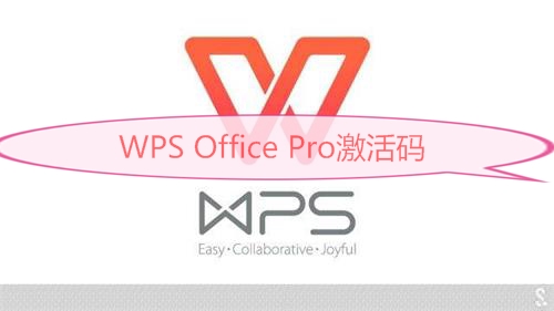 wps  office  pro激活码