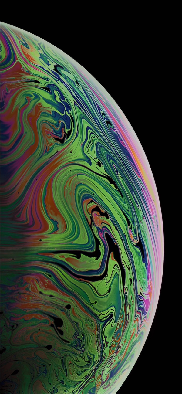 iPhone  XS气泡壁纸分享：静态+动态