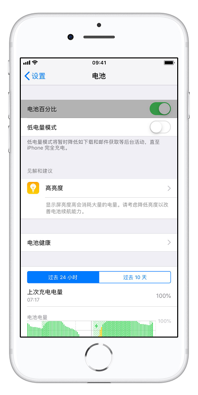 iPhone  XS/XS  Max  不显示电量百分比怎么办？如何查看剩余电量？