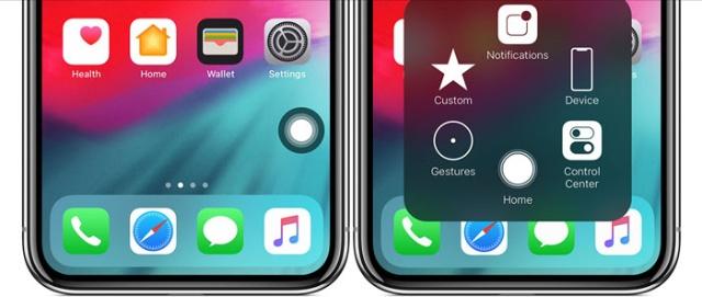 iPhone XS手机如何开启并使用屏幕辅助触控小白点