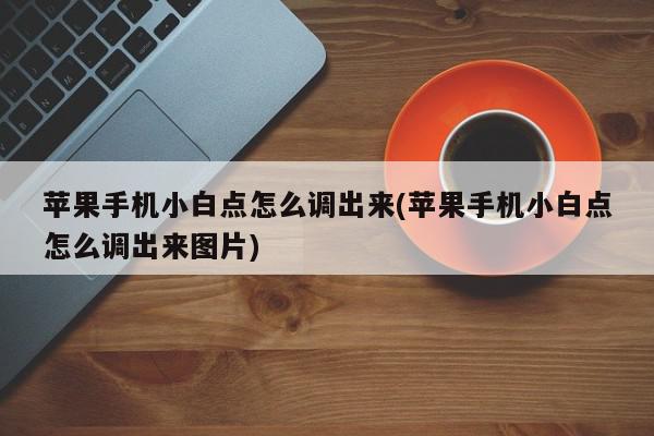 苹果手机小白点怎么调出来(苹果手机小白点怎么调出来图片)