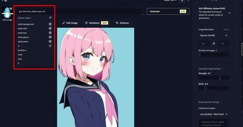 Novelai新手操作的方法