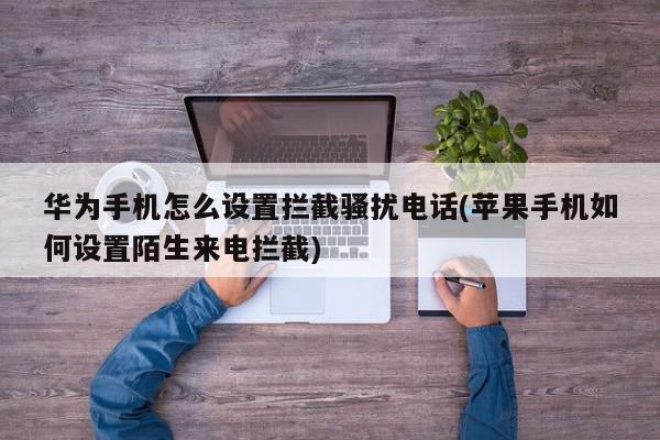 华为手机怎么设置拦截骚扰电话(苹果手机如何设置陌生来电拦截)