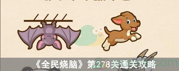 全民烧脑第278关通关攻略