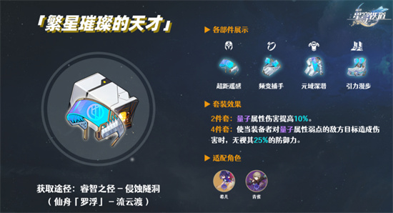 崩坏星穹铁道雪衣遗器怎么选 崩坏星穹铁道雪衣遗器选择推荐一览 