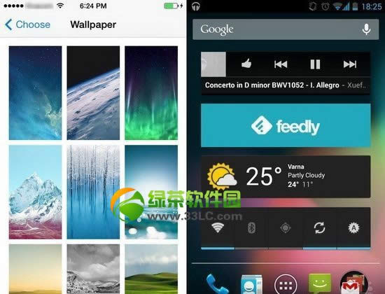 ios7和安卓Android  4.3哪个好？iOS7与Android  4.3对比评测3
