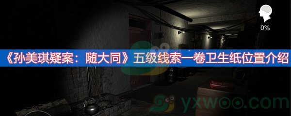 孙美琪疑案：随大同五级线索一卷卫生纸位置介绍