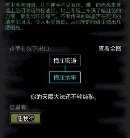 放置江湖百木园梅庄密道怎么走 第十六章梅庄怎么过