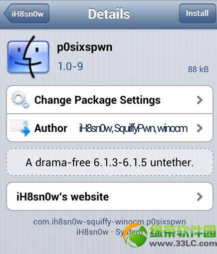 p0sixspwn源地址添加安装图文教程：ios7越狱添加p0sixspwn软件源办法