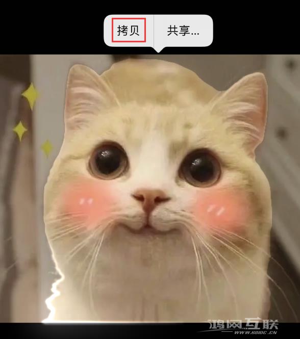 iOS  16 小技巧：使用抠图功能和 iMessage  特效分享趣味图片
