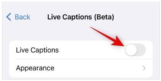 iOS  16中如何开启实时字幕？iPhone14开启实时字幕方法