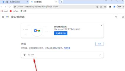 谷歌浏览器密码储存的操作方法