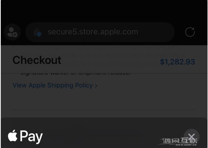 苹果 iOS  16允许在 Chrome、Edge  和 Firefox中使用 Apple  Pay  支付插图5