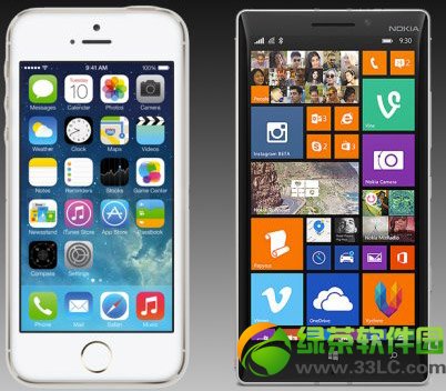 lumia 930与iphone5s哪一个好？诺基亚lumia930与苹果5s比较评测