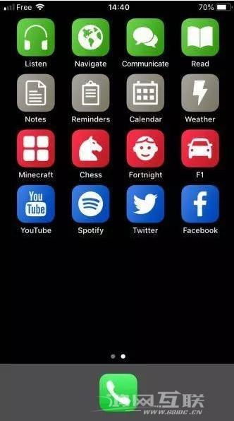 iphone桌面怎么创意布局