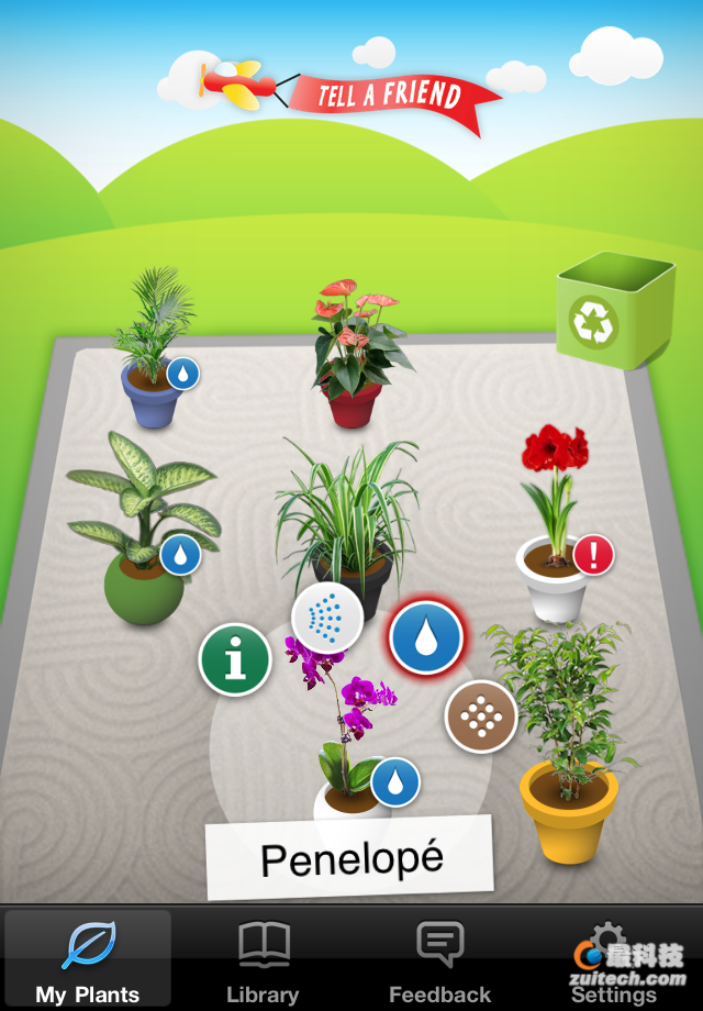 Koubachi苹果手机的园艺应用系统