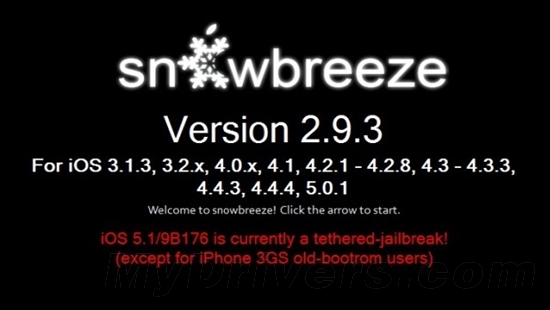 sn0wbreeze自制固件 刷固件跳过id激活界面