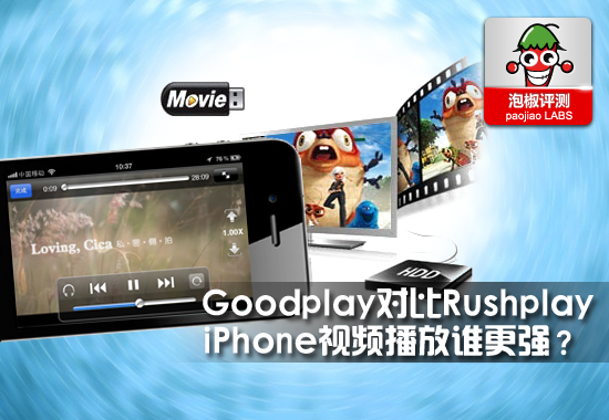 iPhone用Goodplayer视频播放器好 还是Rushplayer视频播放器好