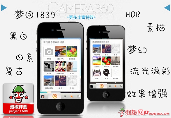 Camera360的iPhone版本官方介绍