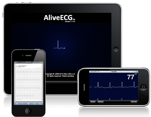 AliveCor iPhone ECG最新应用