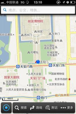 百度地图iphone版旧版_软件自学网