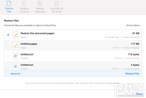 icloud怎么用恢复数据_软件自学网