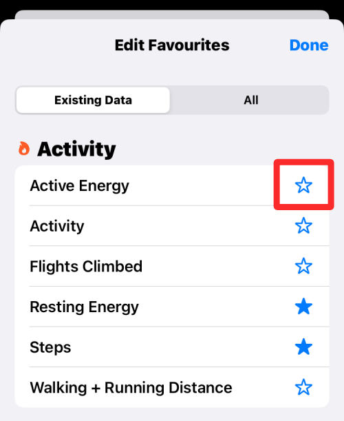 在 iPhone  上的健康应用程序中删除收藏夹的 2 种方法