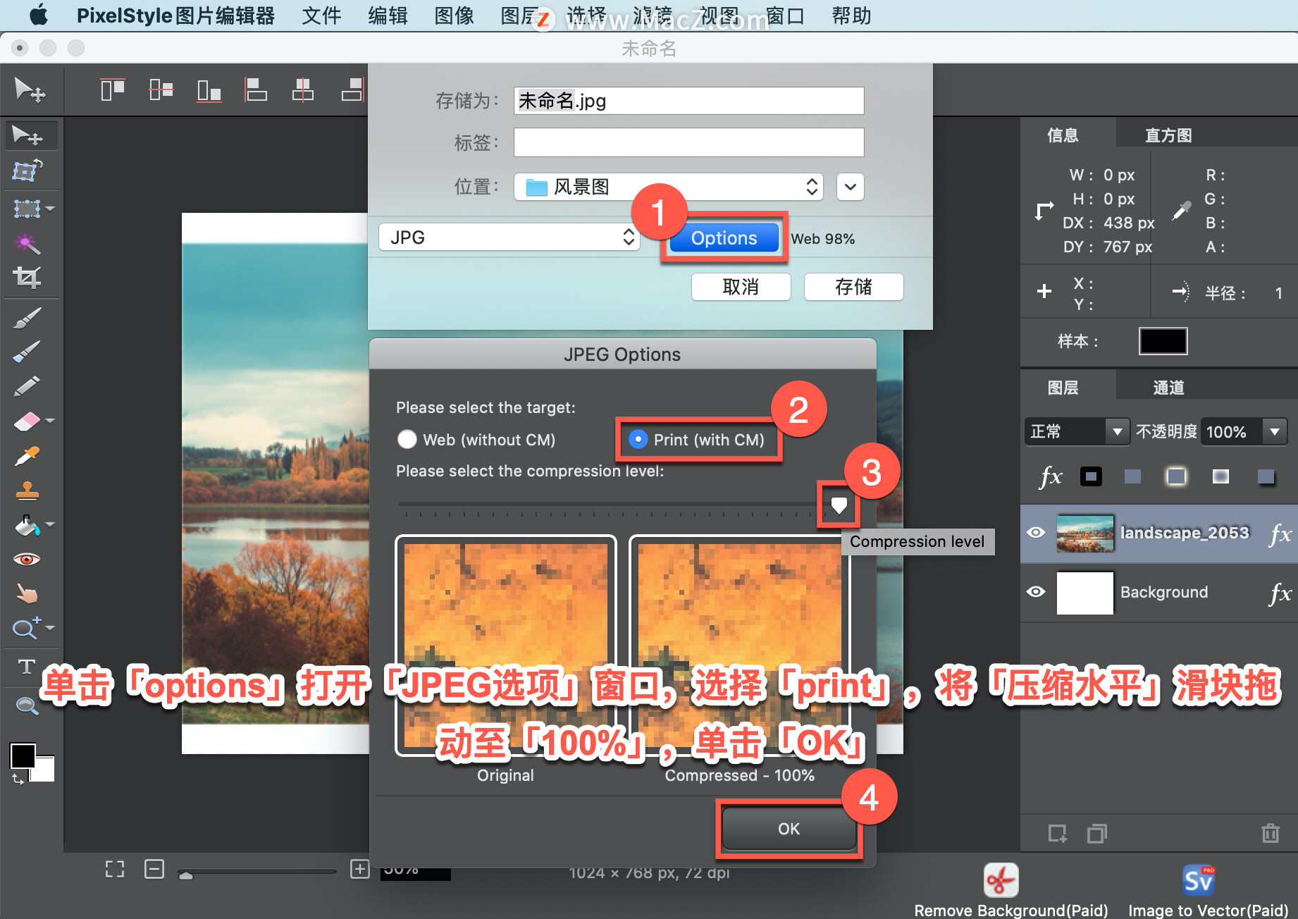 PixelStyle  教程「16」，如何在 PixelStyle  中保存图片？