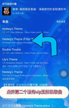 网易云音乐哈利波特隐藏彩蛋怎么触发