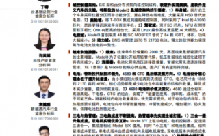 果然拆了特斯拉!证券公司拆车出研报 拆出哪些“秘密”? 果然拆了特斯拉!证券公司拆车出研报 拆出哪些“秘密”?