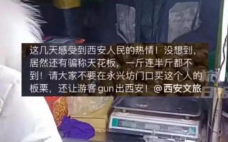 游客向西安景区道歉！小贩叫嚣：滚出西安