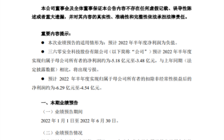 360发布2022半年业绩公告：预计亏损5个亿 原因揭晓