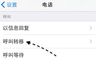 iPhone手机呼叫转移怎么设置 iPhone手机呼叫转移怎么设置