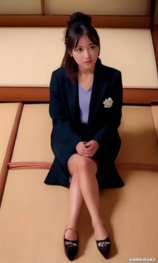 AI绘制日本女性社畜形象:穿OL制服的职场美女-第3张图片-9158手机教程网 AI绘制日本女性社畜形象:穿OL制服的职场美女-第3张图片-9158手机教程网