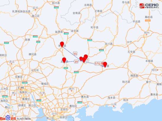 广东河源发生4.3级地震 暂无人员伤亡报告,河源近三个月已发生3次地震-第3张图片-9158手机教程网 广东河源发生4.3级地震 暂无人员伤亡报告,河源近三个月已发生3次地震-第3张图片-9158手机教程网