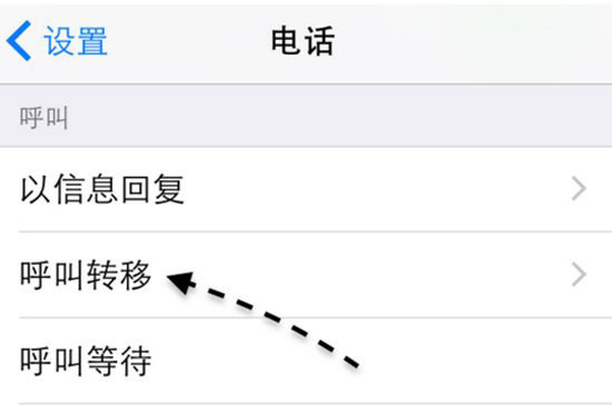 iPhone手机呼叫转移怎么设置-第1张图片-9158手机教程网