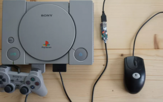 索尼 PlayStation 初代用上鼠标，项目软件已开源