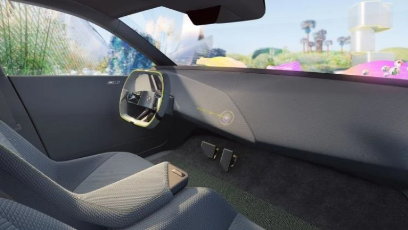 未来的汽车是这个样子：虚幻5娱乐系统、矩形方向盘、车载VR-第2张图片-9158手机教程网