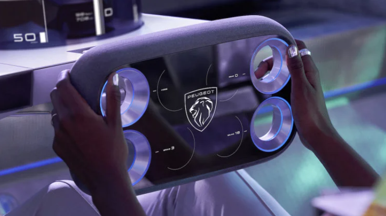 未来的汽车是这个样子：虚幻5娱乐系统、矩形方向盘、车载VR-第1张图片-9158手机教程网