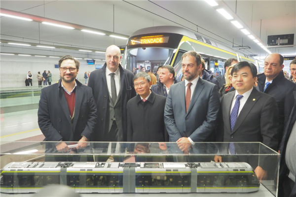 中企向葡萄牙交付首列地铁列车：中国第一次打入欧盟-第1张图片-9158手机教程网