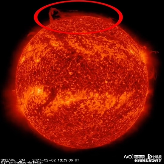 史上首次！NASA拍到太阳北极一块断裂脱落 还在藕断丝连-第1张图片-9158手机教程网